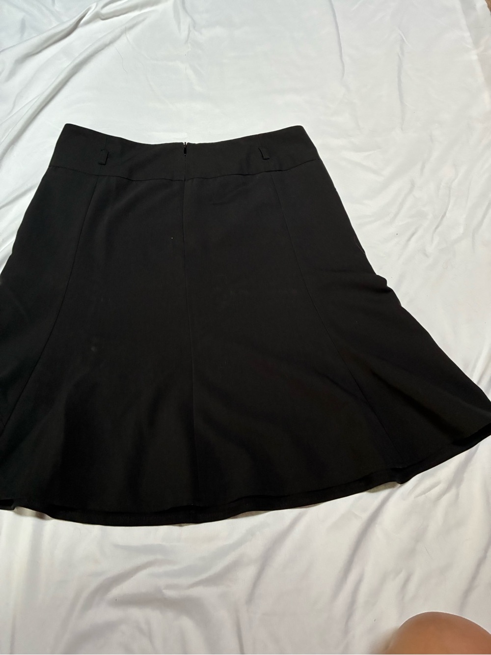 Tracy Evans Women’s Elegant Black A-Line Skirt Size 7 - Picture 10 of 12